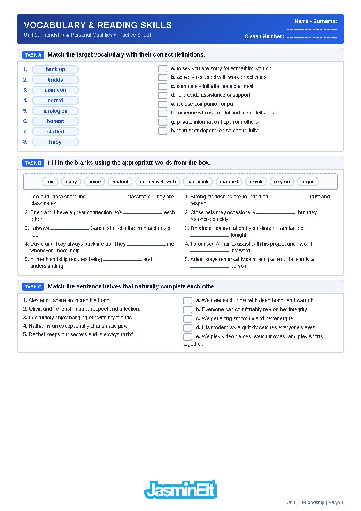 Worksheet 1 Önizleme